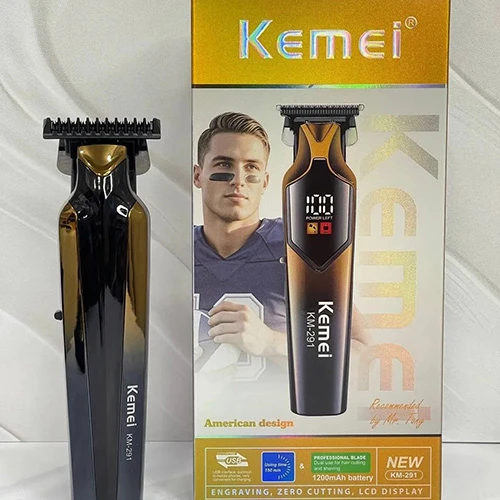 7uipsn8lT4TkO8K- (2) خرید ماشین اصلاح کیمی مدل KM291 با تیغه استیل ضد زنگ و صفرزن