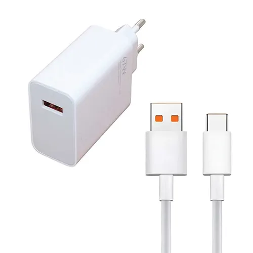 MDY-12-ES (1 شارژر فست شیائومی مدل Mi MDY-12-ES توان 67W (اصل چین)