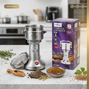 آسیاب صنعتی یونیک مدل UA6002 ظرفیت ۲۰۰ گرم قدرت ۱۸۰۰ وات