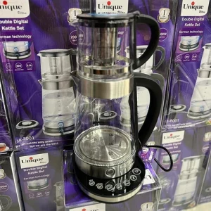 چای ساز یونیک مدل UA8001 ظرفیت ۲.۵ لیتر دیجیتالی لمسی تایمر دار