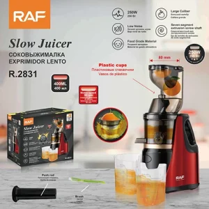 آبمیوه گیری راف مدل R2831 ظرفیت ۰.۴ لیتر ۲ سرعته