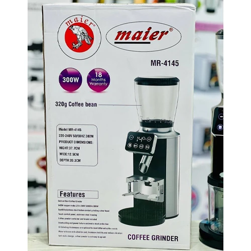 l7NwAeWC0isDgIfK آسیاب قهوه مایر مدل MR-4145 با صفحه نمایش لمسی