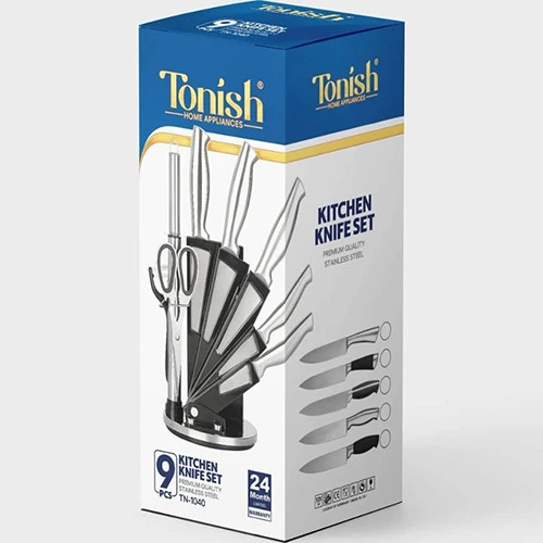 6SzPSpuAxX825yPW سرویس چاقوی آشپزخانه تونیش مدل TN-1040 ۹ پارچه
