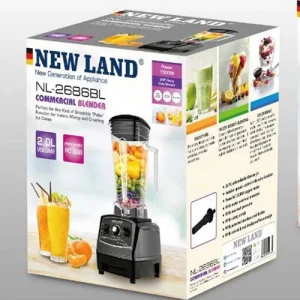 مخلوط کن صنعتی نیولند مدل NL-2686BL ظرفیت ۲ لیتر تک کاره