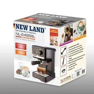 اسپرسوساز نیولند مدل NL2495BL ظرفیت ۲ لیتر با توان ۱۱۴۰ وات