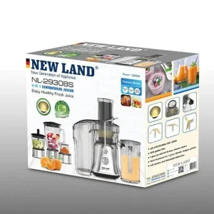 آبمیوه گیری ۴ کاره نیولند مدل NL-2930BS