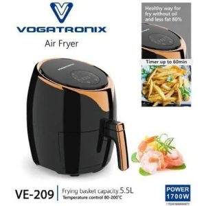 سرخ کن بدون روغن وگاترونیکس مدل VE-209 ظرفیت 5.5 لیتری