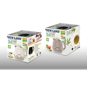 کتری برقی نیولند مدل NL-2729BL درب الماسی