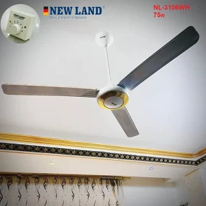 پنکه سقفی سه پر سفید Newland مدل 3106WH