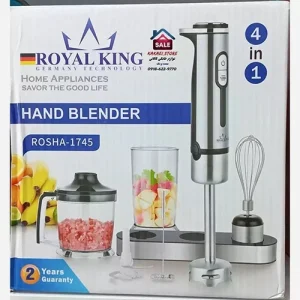 گوشت کوب برقی رویال کینگ مدل ROSHA-1745 چهار کاره