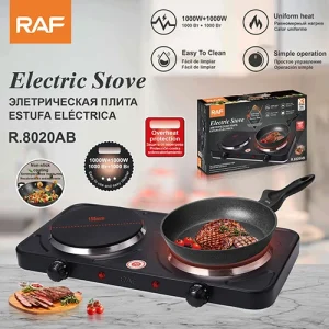اجاق برقی مکانیکی دو شعله RAF مدل R.8020AB